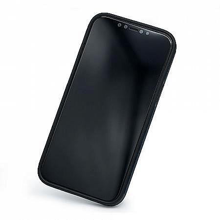iPhone 13 Pro funda alcantara resistente a impactos negro suede hybrid protectora cuero